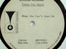 TOWNES VAN ZANDT Studio ACETATE Original Master 45 Lp