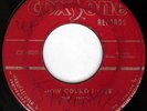 rare Jamaica Reggae 45 SHARKS how could i live COXSONE