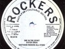 SISTER ERICA One In The Spirit AUGUSTUS PABLO Rockers