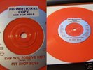 PET SHOP BOYS - CAN YOU FORGIVE HER?  1993 PROMO RECORD