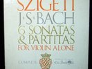 SZIGETI  J.S. BACH - Sonatas & Partitas - Vangaurd
