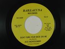 JACK MONTGOMERY northern soul DONT TURN YOUR BACK ON ME