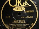 EDDIE CONDON and His Footwarmers -- Okeh 41142  jazz 78