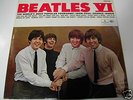 THE BEATLES-VI LP rare UK Parlophone LP cpcs 104
