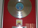 Bob Marley, DISQUE DE PLATINE CERTIFIE, 