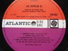 LED ZEPPELIN III A5 - B5 UK 1970 PLUM/RED PROG BLUES NM