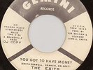 NORTHERN SOUL 45 RPM - THE EXITS - on GEMINI