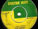 RUPIE EDWARDS I Cant Forget Doctor Bird 45 Plays VG