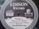 Old Edison Diamond Disc Record 52620 The Edisongsters
