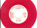 PAUL REVERE & THE RAIDERS PROMO 45 on RED VINYL - KICKS