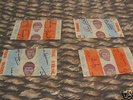 Beatles Wrappers Set 1964 Australian Excellent RARE