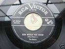 RARE Doo Wop 45 The RCA ROBINS How Would You Know