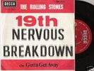 ROLLING STONES  SOUTH AFRICA PS 45 19TH NERVO