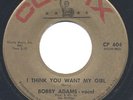 Very Rare Northern Soul/ Popcorn 45-Bobby Adams-I Think