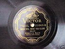 Victor 1920's ELDER J E BURCH Sermon with Singing 78rpm