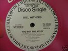 BILL WITHERS-YOU GOT THE STUFF-12 1978 DISCO PROMO HEAR