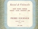 LXT 2766/ PIERRE FOURNIER CELLO RECITAL/ LUSH