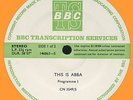 BBC TRANSCRIPTION - THIS IS ABBA  1 - 3 (3LP's)