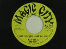 MAD DOG & PUPS northern soul 45 WHY DID U LEAVE ME GIRL