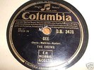 THE CROWS  GEE COLUMBIA 1954 78 RPM 1st  DOO WOP SINGLE