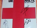 Die Ärzte - Uns gehts Prima Rotes Kreuz - Vinyl signier