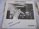 LAST RIGHTS  kbd punk negative fx rare TAANG