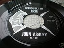 TEEN ROCKABILLY 45 JOHN ASHLEY EDDIE COCHRAN SILVER M-