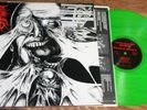 PUNGENT STENCH DISHARMONIC ORCHESTRA SPLIT LP GREEN VIN