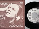 DAVID BOWIE RARE Germany AndyWarhol changes WL PROMO NM