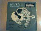 BLIND LEMON JEFFERSON Folk Blues UK 10