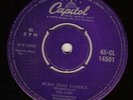 The Cues - Burn That Candle (UK Capitol  CL 14501)