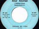 RARE DOO-WOP - RONNY AND SATELLITES - DREAM OF YOU