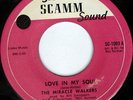 rare Soul 45 MIRACLE WALKERS love in my soul SCAMM