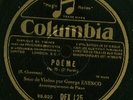 COLUMBIA(2 discs)(78RPM)/CHAUSSON