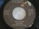 Creators - Just You and Me  7'' 1980 RARE modern LISTEN
