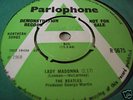   UK orig. THE BEATLES  LADY MADONNA Demo