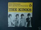 45: Kinks Milk Cow Blues Swe Pye 7N 314 w PS -66 M-