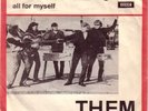 Them, Here comes the night,  DK PS/7” EX