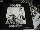 Nausea Extinction LP w/ Poster Patch Inserts rare Filth