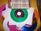 SARIE DI 15 VINILI COLORATI 45 GIRI .THE BEATLES