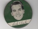 50S RNR MC DICK CLARK FAN CLUB  PIN BACK BUTTON RARE 
