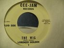 LORENZO HOLDEN LATIN SOUL 45 ON CEE-JAM 1 HEAR IT