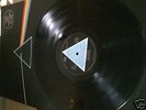 DARK SIDE OF THE MOON WITH  RARE SOLID BLUE TRIANGLE