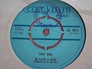 RARE SKA UK 45 - LLOYD AND GLEN - THAT GIRL - COXSONE
