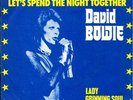 DAVID BOWIE - 1974 Let's Spend The Night - SWEDEN -