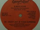 LIL' JAZZY JAY & COOL SUPREME - B BOYS STYLE  EX PLUS 