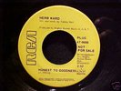 HERB WARD ON RCA, HONEST TO GOODNESS, 45RPM