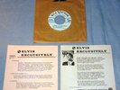 ORIG ELVIS PRESLEY TV GUIDE PRESENTS RARE 45 +2 INSERTS