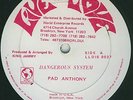 PAD ANTHONY - DANGEROUS SYSTEM -OG LIVE & LOVE 12