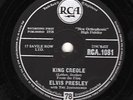 ELVIS PRESLEY  ORIG 1958 UK  78 KING CREOLE  NR MINT